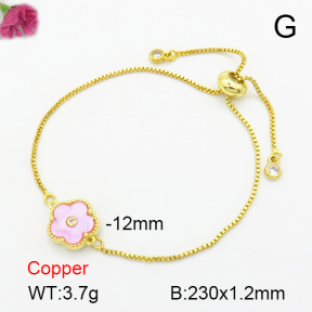 Resin  Fashion Copper Bracelet  F7B400311aajl-G030