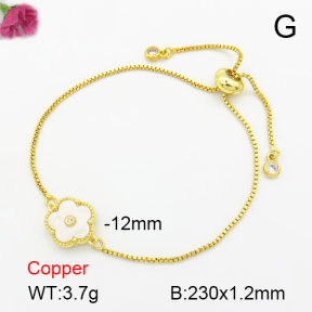 Resin  Fashion Copper Bracelet  F7B400312aajl-G030