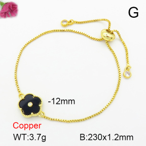 Resin  Fashion Copper Bracelet  F7B400314aajl-G030