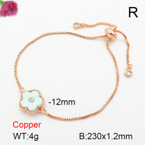 Resin  Fashion Copper Bracelet  F7B400321aajl-G030
