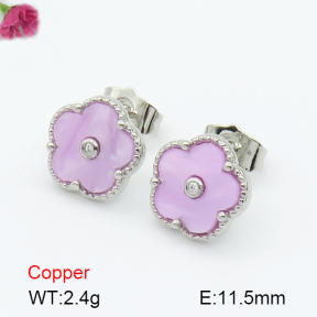 Resin  Fashion Copper Earrings  F7E400244vbnb-G030