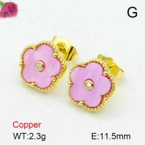 Resin  Fashion Copper Earrings  F7E400252vbnb-G030