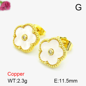 Resin  Fashion Copper Earrings  F7E400253vbnb-G030