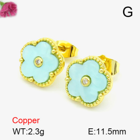 Resin  Fashion Copper Earrings  F7E400254vbnb-G030