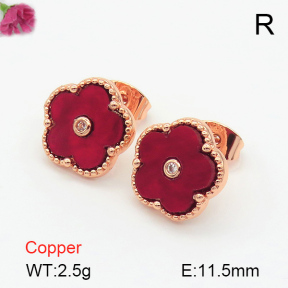 Resin  Fashion Copper Earrings  F7E400260vbnb-G030