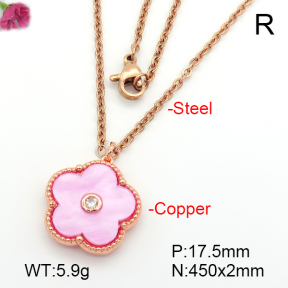 Resin  Fashion Copper Necklace  F7N400798aajl-G030