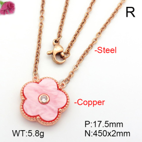 Resin  Fashion Copper Necklace  F7N400799aajl-G030