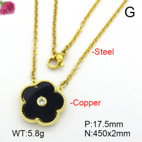 Resin  Fashion Copper Necklace  F7N400811aajl-G030