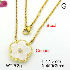 Resin  Fashion Copper Necklace  F7N400813aajl-G030
