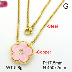 Resin  Fashion Copper Necklace  F7N400815aajl-G030