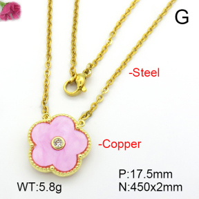 Resin  Fashion Copper Necklace  F7N400816aajl-G030
