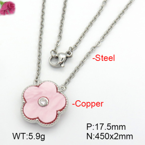Resin  Fashion Copper Necklace  F7N400817aajl-G030