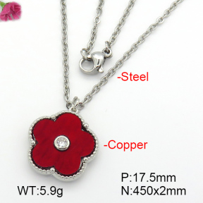 Resin  Fashion Copper Necklace  F7N400823aajl-G030