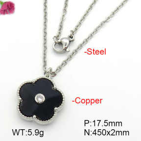 Resin  Fashion Copper Necklace  F7N400825aajl-G030