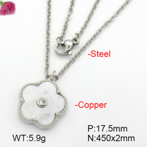 Resin  Fashion Copper Necklace  F7N400826aajl-G030