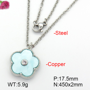 Resin  Fashion Copper Necklace  F7N400827aajl-G030