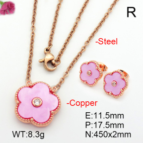 Resin  Fashion Copper Sets  F7S001026bhbl-G030