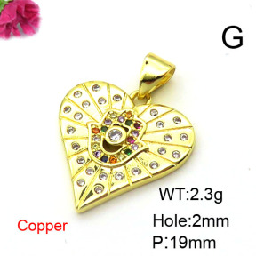 Fashion Copper Pendant  XFPC03100avja-L024