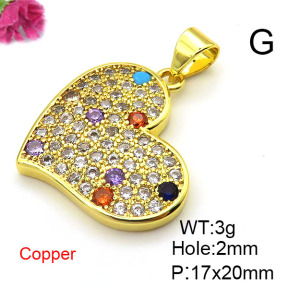 Fashion Copper Pendant  XFPC03103baka-L024