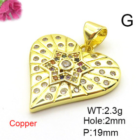 Fashion Copper Pendant  XFPC03106avja-L024