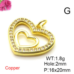 Fashion Copper Pendant  XFPC03115avja-L024