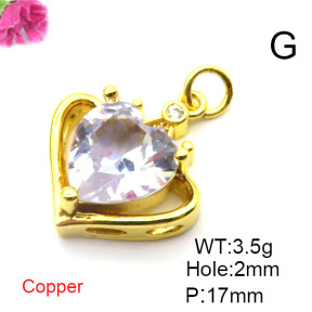 Fashion Copper Pendant  XFPC03121avja-L024