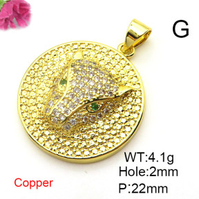 Fashion Copper Pendant  XFPC03142baka-L024