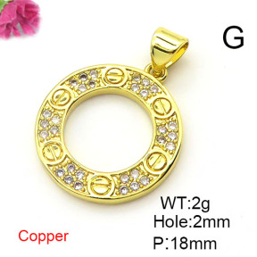 Fashion Copper Pendant  XFPC03148aajl-L024