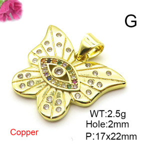 Fashion Copper Pendant  XFPC03159aajl-L024