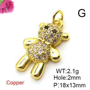 Fashion Copper Pendant  XFPC03187avja-L024