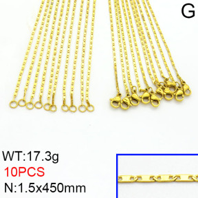 Stainless Steel Necklace  2N2000436ahlv-643