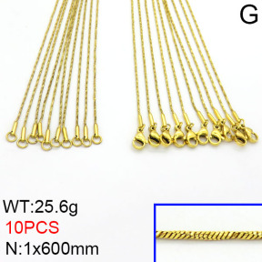 Stainless Steel Necklace  2N2000441ajlv-643
