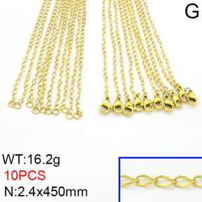 Stainless Steel Necklace  2N2000443vhnv-643