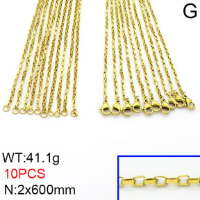 Stainless Steel Necklace  2N2000444aivb-643