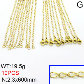 Stainless Steel Necklace  2N2000448aivb-643