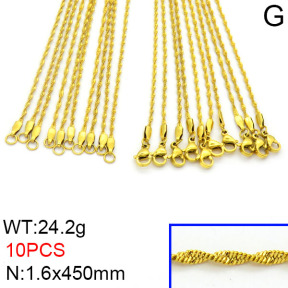 Stainless Steel Necklace  2N2000452aiov-643