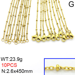 Stainless Steel Necklace  2N2000454vhnv-643