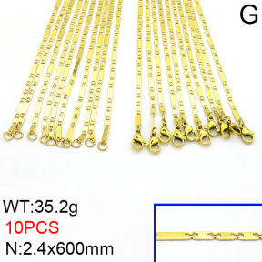 Stainless Steel Necklace  2N2000461vhov-643