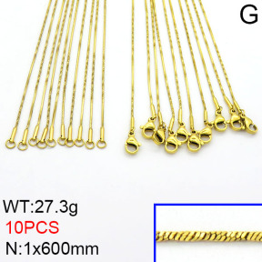 Stainless Steel Necklace  2N2000465ajlv-643