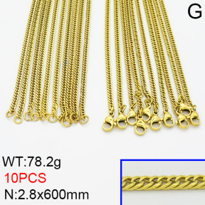 Stainless Steel Necklace  2N2000494ajvb-643