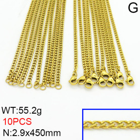 Stainless Steel Necklace  2N2000517biib-643