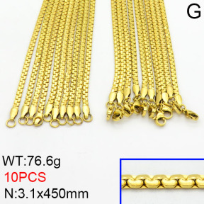 Stainless Steel Necklace  2N2000526aiov-643