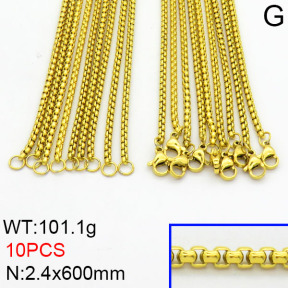 Stainless Steel Necklace  2N2000527vila-643
