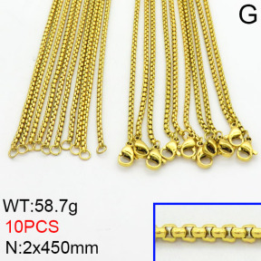 Stainless Steel Necklace  2N2000528vhov-643