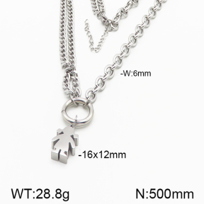 Stainless Steel Necklace  5N2000759bhia-706