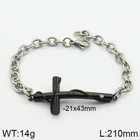 Stainless Steel Bracelet  2B4000501bbov-239