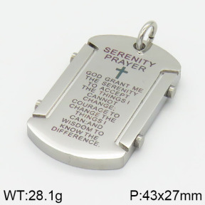 Stainless Steel Pendant  2P2000157bbov-239