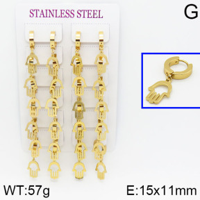 Stainless Steel Earrings  2E2000279bika-689