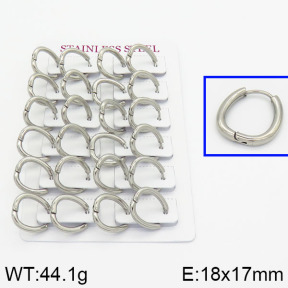 Handmade Polishing Stainless Steel Earrings  2E2000289vina-689