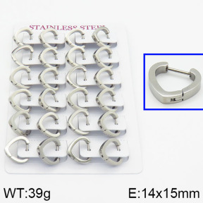 Handmade Polishing Stainless Steel Earrings  2E2000294ajoa-689